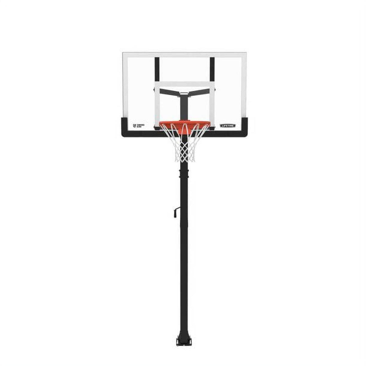 In-Ground Crank Adjust Bolt Down Outdoor Basketball Hoop, 50-in Z5X9 - product image 2