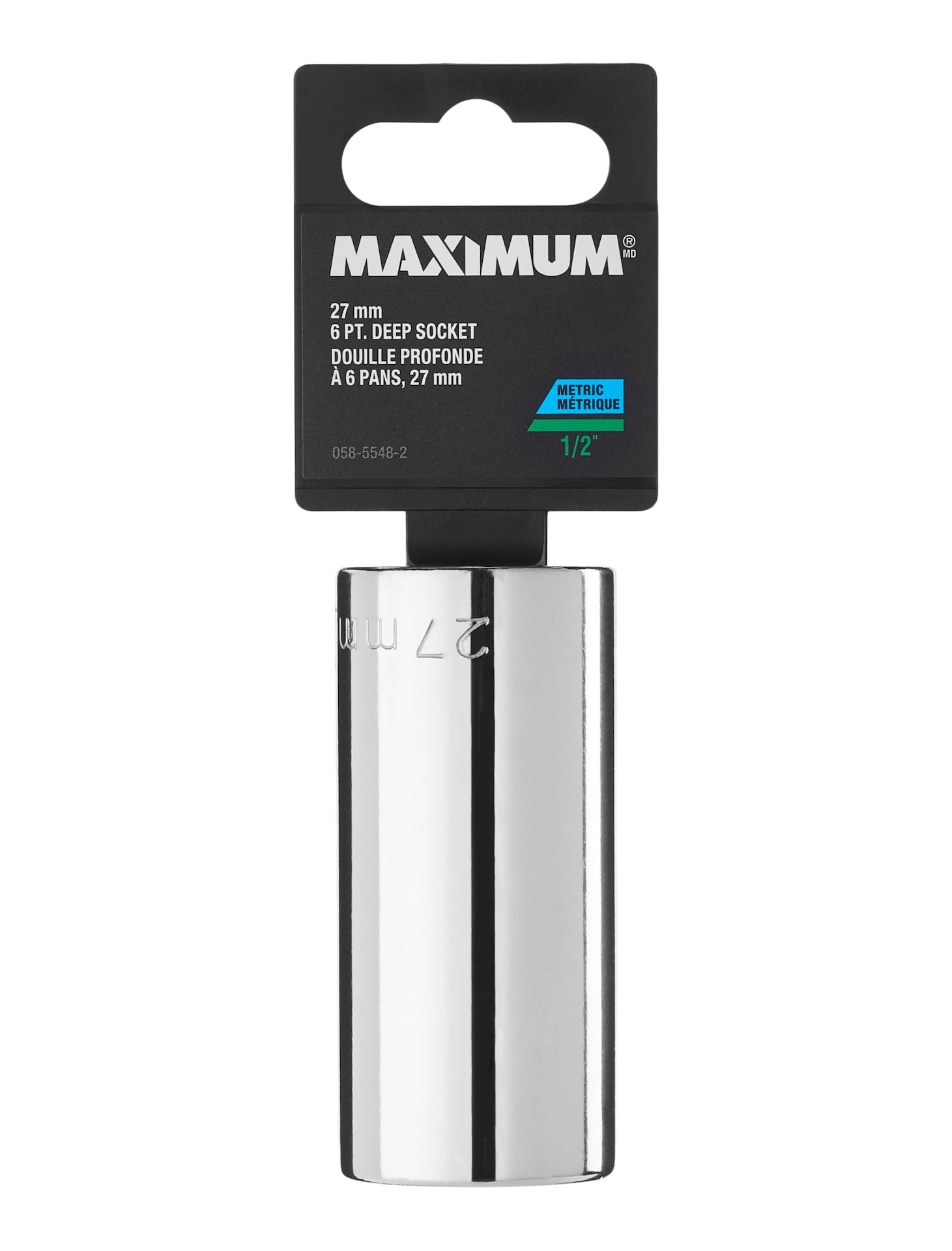 1/2" Drive 27mm Deep Socket B7D9 - product image 2