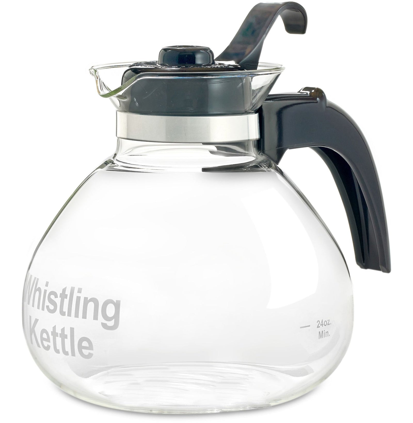 1.4L Glass Whistling Stovetop Kettle, Dishwasher Safe R1A4 - product image 3