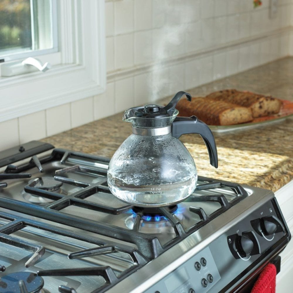 1.4L Glass Whistling Stovetop Kettle, Dishwasher Safe R1A4 - product image 5