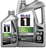 1 Advanced Fuel Economy 0W20 Synthetic Engine/Motor Oil Set, 4.73-L + 1-L Q1V0 - product image 1