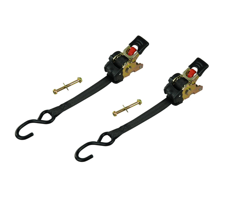 1,500-lb Retractable Transom Tie Down Strap, 1-in x 6-ft (2.54 cm x 1.8 m), 2-pk F5F1