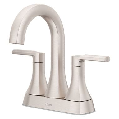 Vaneri 4-in Centreset Bath Faucet, Stainless Steel J4W6